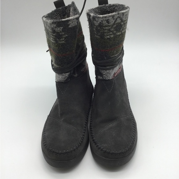 Tom’s Nepal Fleece lined Suede Boots - Picture 3 of 10